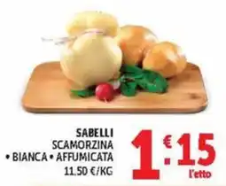 Deco Market Sabelli scamorzinabianca affumicata offerta
