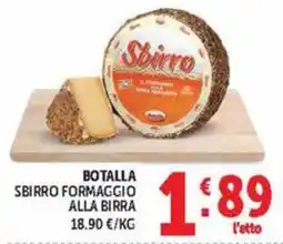 Deco Market Sbirro formaggio alla birra offerta