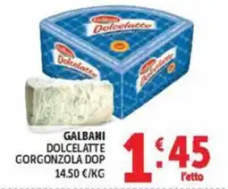 Deco Market Galbani Dolcelatte Gorgonzola DOP offerta