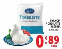 Deco Market Fiordilatte Testina Francia offerta