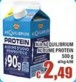 Top Supermercati Aia Aequilibrium albume di uovo iperproteico offerta
