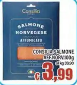 Top Supermercati Consilia Salmone Norvegese Affumicato offerta
