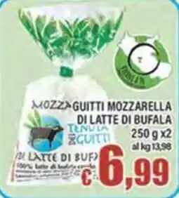 Top Supermercati Mozzarella di bufala di latte di bufala offerta