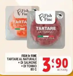Deco Market Fish & Fine Tartare al naturale offerta