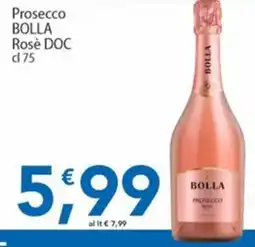 Sidis Prosecco Bolla Rosè DOC offerta