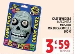 Deco Market Maschera mostro candy frizz offerta