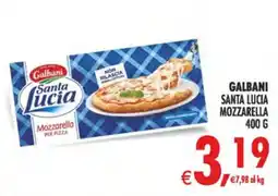 Decò Local Galbani Santa Lucia Mozzarella per pizza offerta
