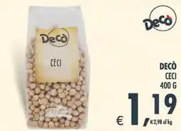 Decò Local Decò Ceci offerta