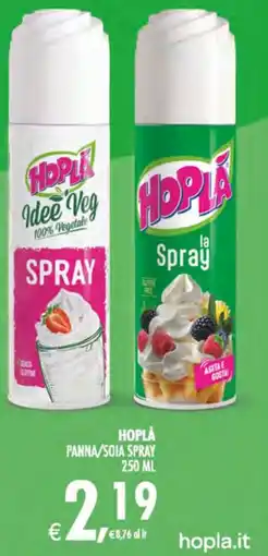 Decò Local Hopla panna/soia spray offerta
