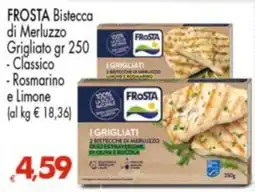Despar Frosta Bistecca di Merluzzo Grigliato offerta