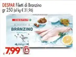 Despar Filetti di Branzino offerta