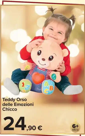 Teddy Orso delle Emozioni Chicco