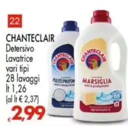Despar Detersivo Lavatrice Chanteclair offerta