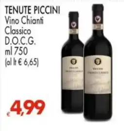 Despar Tenute Piccini Vino Chianti Classico D.O.C.G. offerta