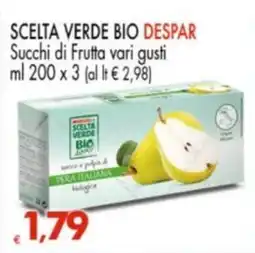 Despar Scelta Verde Bio Succhi di Frutta offerta
