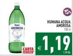 Pim Supermercati Humana acqua amorosa offerta