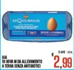 Supermercati EffePiù Aequilibrium uova offerta