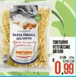 Supermercati EffePiù Pasta fresca all'uovo Tortuovo offerta