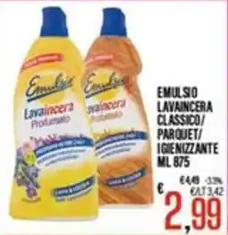 Supermercati EffePiù Emulsio lavaincera profumato offerta