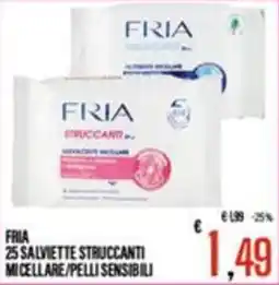 Supermercati EffePiù Fria salviette struccanti micellare offerta