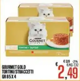 Supermercati EffePiù Gourmet Gold tortini/straccetti offerta