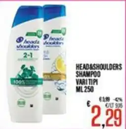 Supermercati EffePiù Head&Shoulders Shampoo offerta