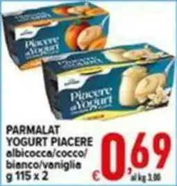 Iper Triscount Parmalat Yogurt Piacere offerta