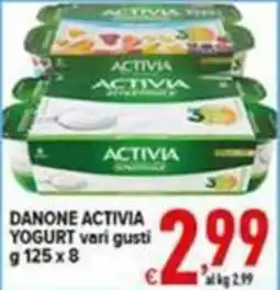 Iper Triscount Danone Activia Yogurt offerta