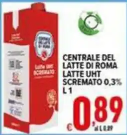 Iper Triscount Latte UHT scremato offerta