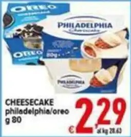Iper Triscount Cheesecake philadelphia/oreo offerta