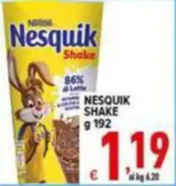Iper Triscount Nesquik Shake offerta
