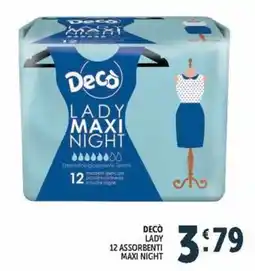 Deco Market Decò Lady Maxi Night offerta