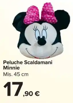 Carrefour Market Peluche Scaldamani Minnie offerta