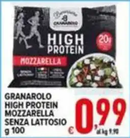 Iper Triscount Granarolo High Protein Mozzarella senza lattosio offerta