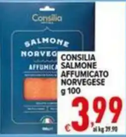 Iper Triscount Consilia salmone affumicato norvegese offerta