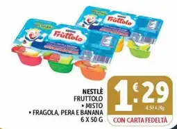 Deco Market Nestlé Fruttolo Misto offerta