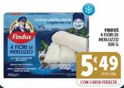 Deco Market Findus 4 Fiori di Merluzzo offerta