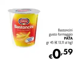 Eurospesa Bastoncini gusto formaggio PATA offerta