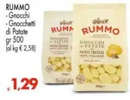 Despar Gnocchetti di Patate Rummo offerta