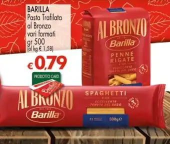 Barilla Pasta Trafilata al Bronzo vari formati