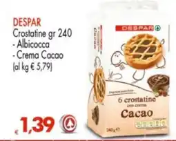 Despar Despar crostatine cacao offerta