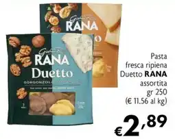 Eurospesa Pasta fresca ripiena Duetto RANA assortita offerta