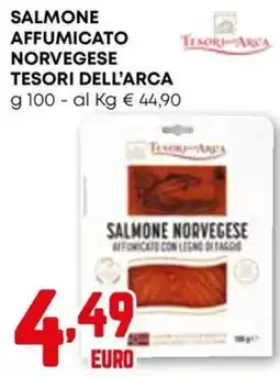 Kanguro Salmone norvegese affumicato con legno di faggio offerta