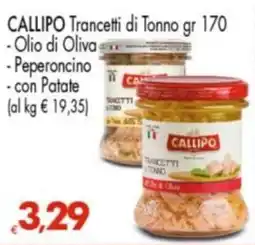 Despar Callipo Trancetti di Tonno offerta
