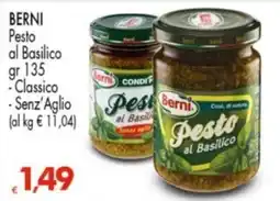 Despar Berni Pesto al Basilico offerta