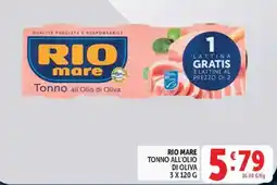 Deco Market Rio mare Tonno all'Olio di Oliva offerta