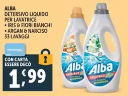 Deco Market Alba Detersivo liquido per lavatrice offerta