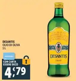 Deco Market Olio di oliva Desantis offerta