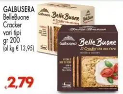 Despar Galbusera BelleBuone Cracker offerta