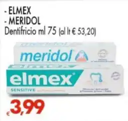 Despar Elmex/ Meridol Dentifricio offerta